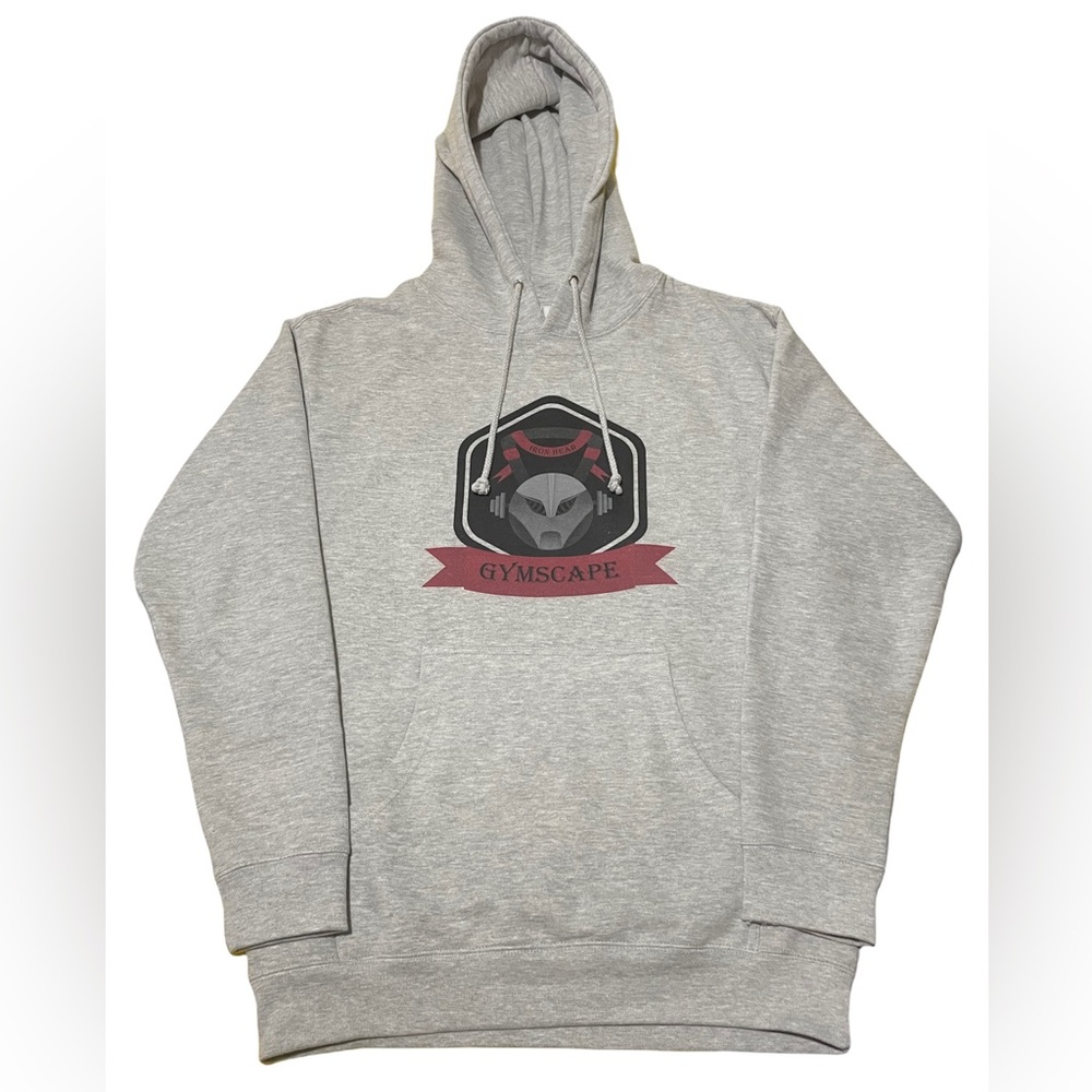 Gym Hoodie Iron Head Design
